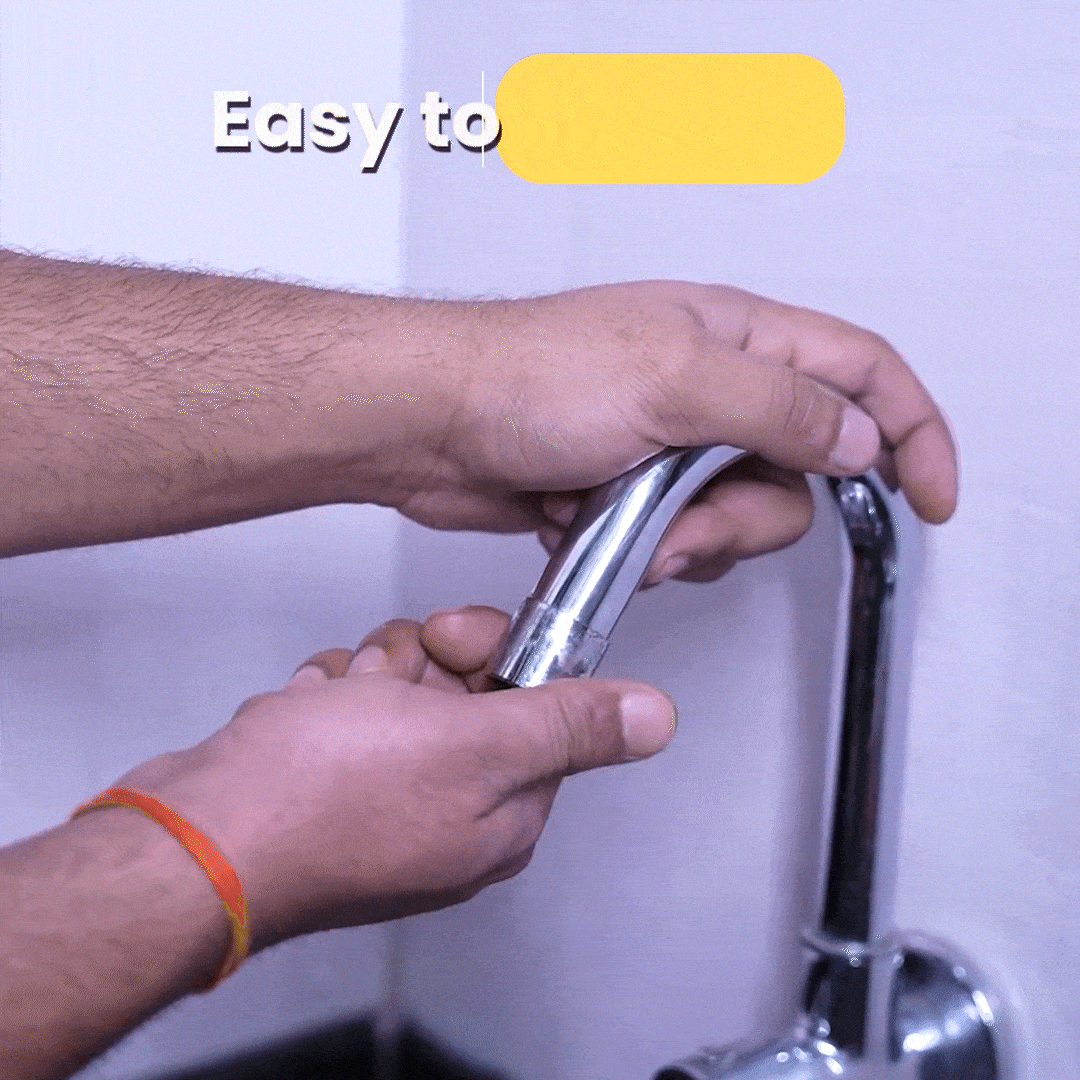 Rotating Sink Faucet Aerator