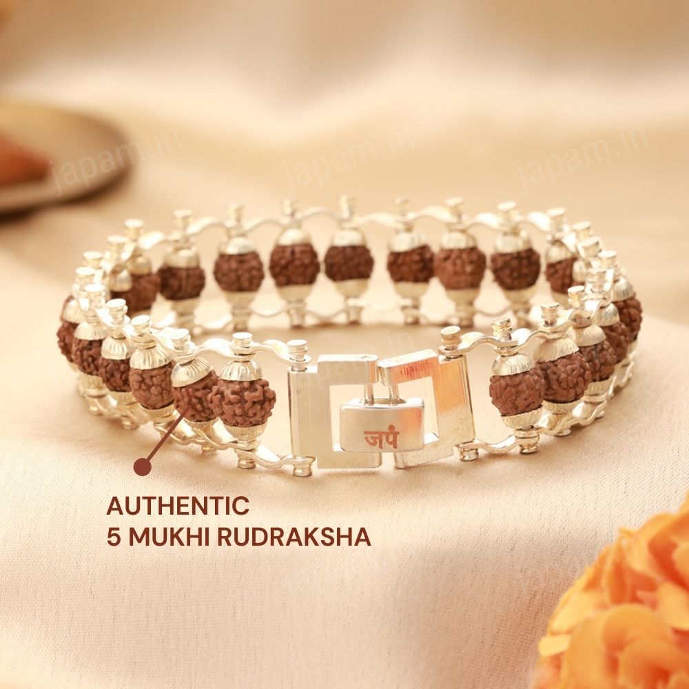 Modern Rudraksha Bracelet