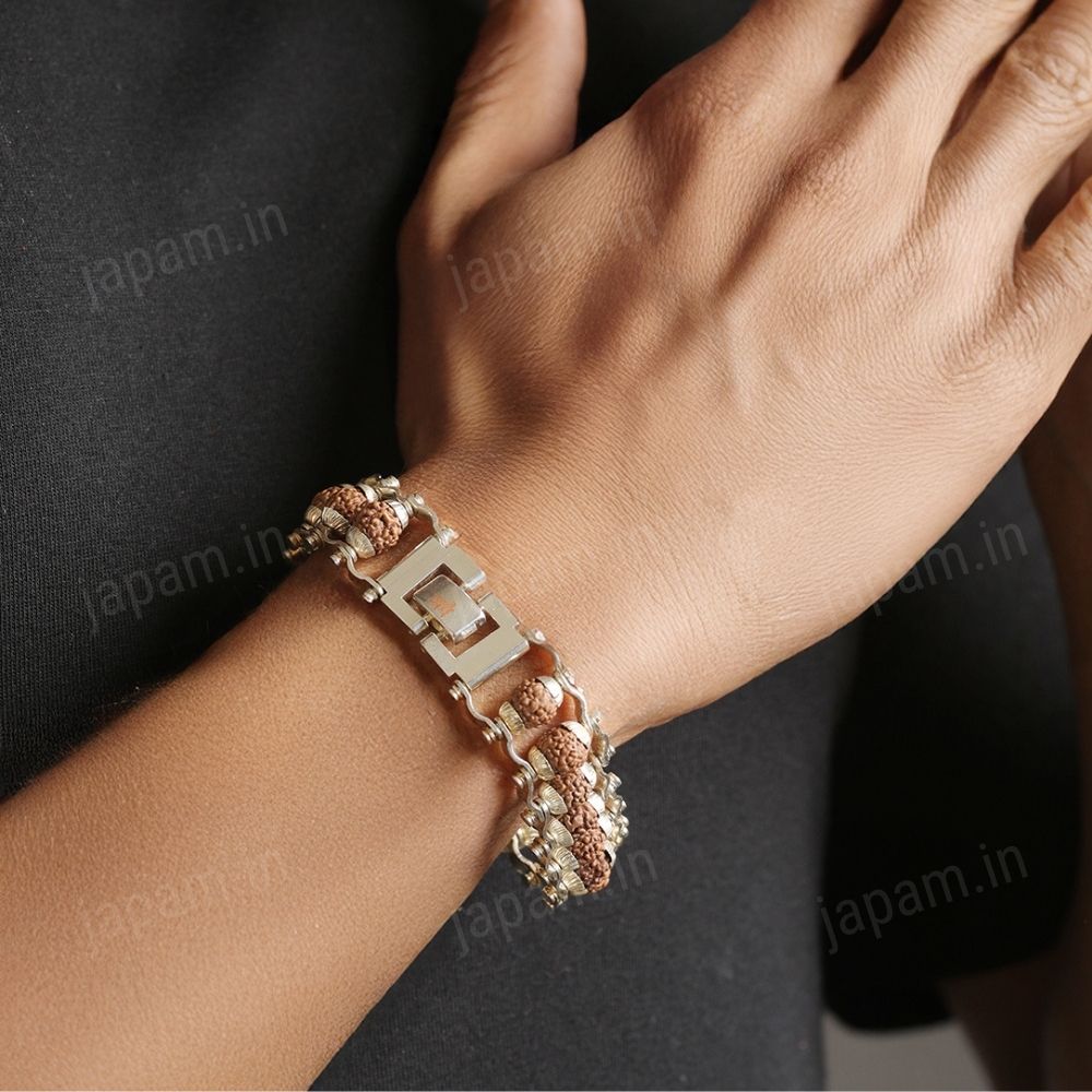 Modern Rudraksha Bracelet