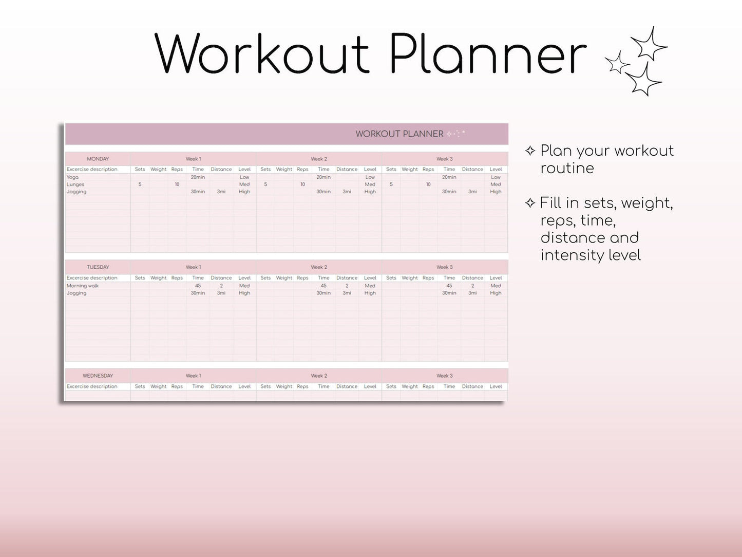 All in One Weight Loss Tracker ( Instant Access )