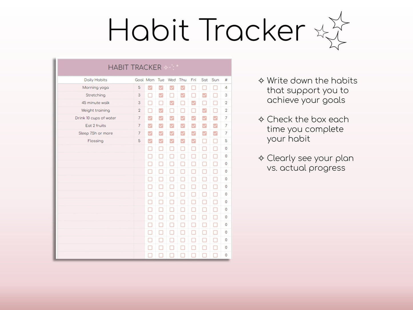 All in One Weight Loss Tracker ( Instant Access )