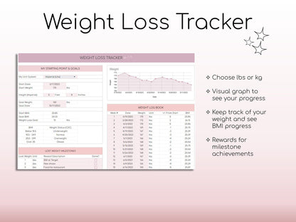 All in One Weight Loss Tracker ( Instant Access )